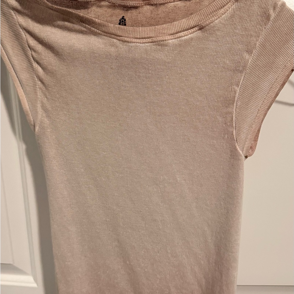 Elegant Beige Women's Top
